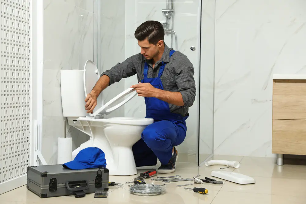 Professional toilet installation done the right way Professional toilet installation done the right way